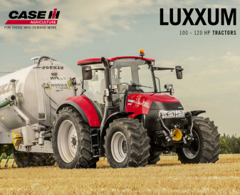 Traktorius Case IH Luxxum serija 99 - 117 AG bukletas
